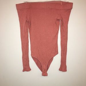 One Clothing Los Angeles Off the Shoulder Bodysuit